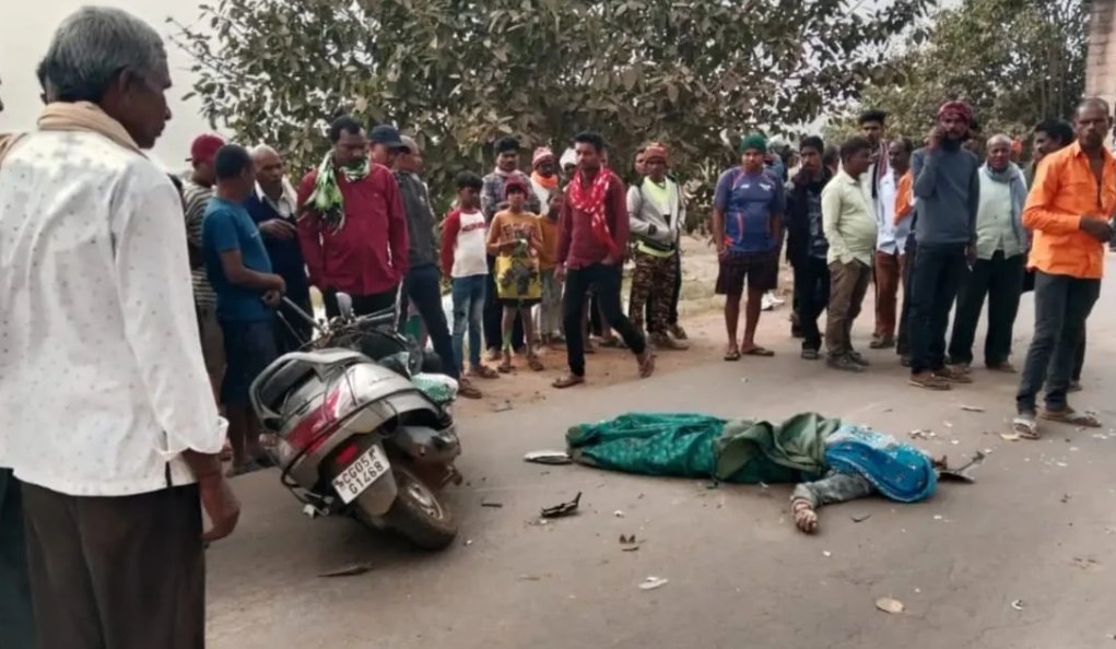 तेज़ रफ़्तार ट्रक की चपेट में आई टीचर, दर्दनाक मौत