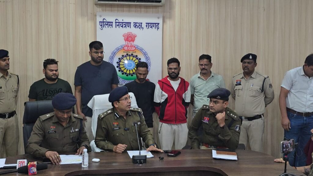 RAIGARH : इंटर स्टेट क्रिकेट सट्टा गिरोह पर बड़ी कार्यवाही, करोड़ों के ऑनलाइन क्रिकेट सट्टा का खुलासा